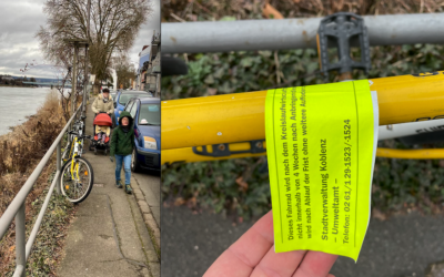 „Vergessene Fahrräder“