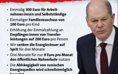 Ökologisch und sozialer Umbau in Krisenzeiten nur mit der SPD!