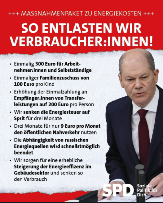 Ökologisch und sozialer Umbau in Krisenzeiten nur mit der SPD!
