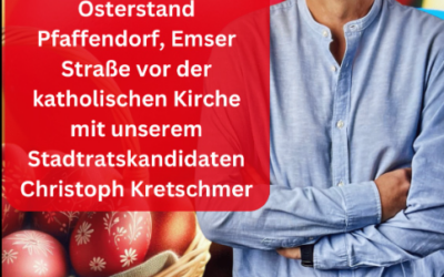 Osterstand am Samstag 30.03.2024